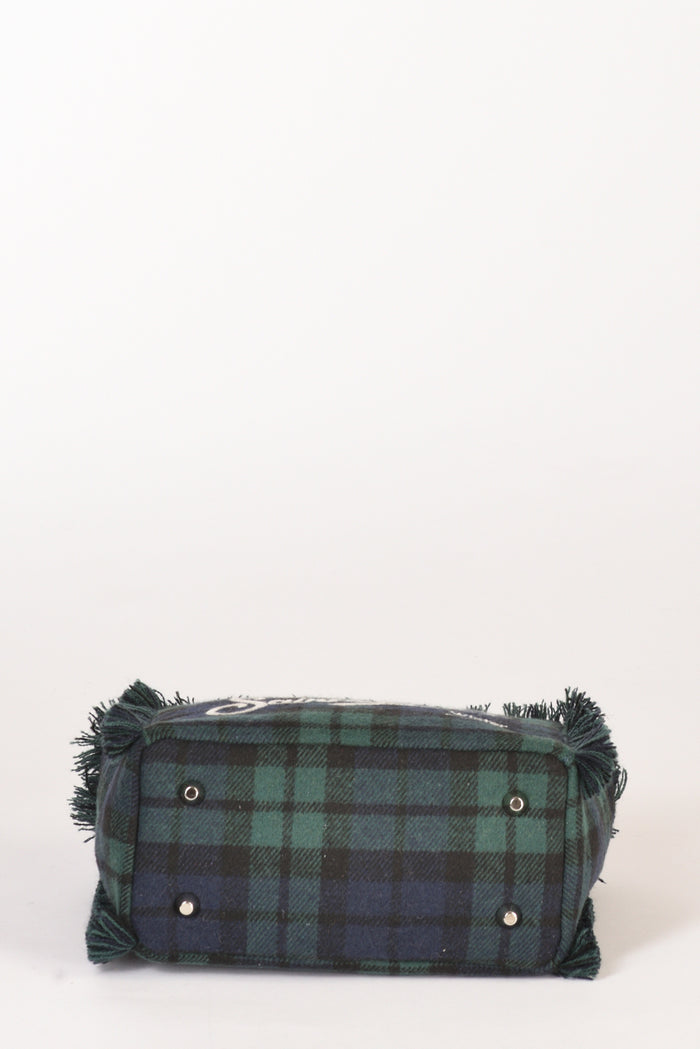 Mc2 Saint Barth Borsa Vanity Mini Verde/blu Donna - 5