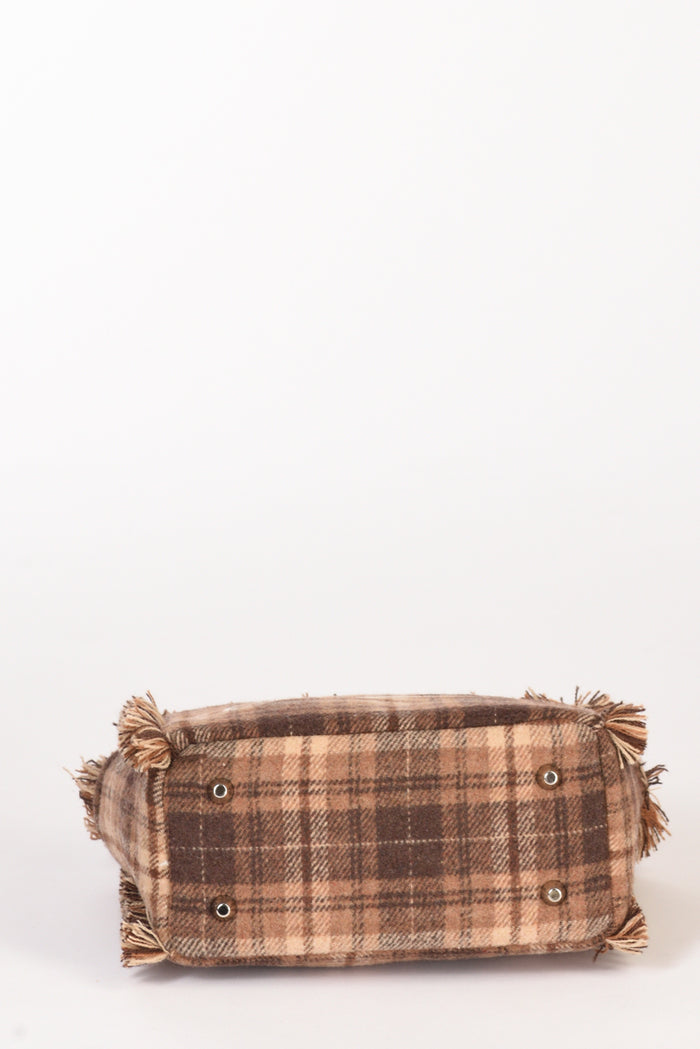 Mc2 Saint Barth Borsa Vanity Mini Marrone/beige Donna - 6