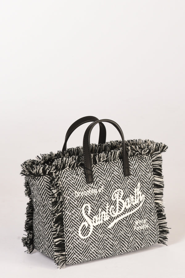 Mc2 Saint Barth Borsa Vanity Mini Nero/bianco Donna-2
