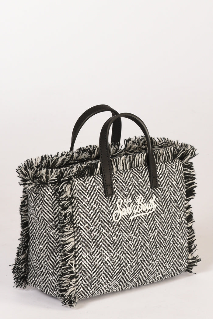 Mc2 Saint Barth Borsa Vanity Mini Nero/bianco Donna - 4