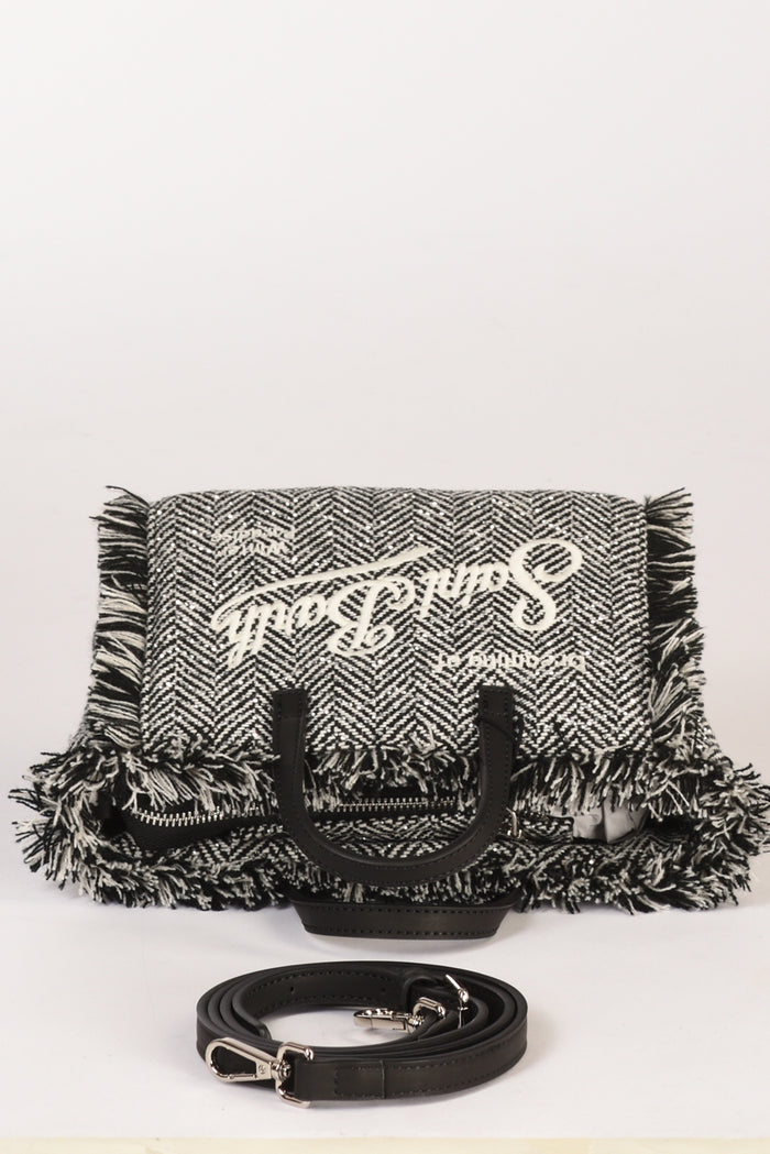 Mc2 Saint Barth Borsa Vanity Mini Nero/bianco Donna - 5