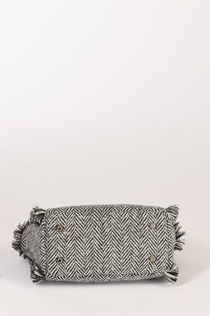 Mc2 Saint Barth Borsa Vanity Mini Nero/bianco Donna - 6