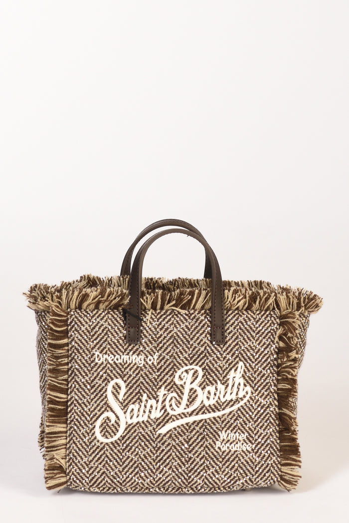 Mc2 Saint Barth Borsa Vanity Mini Marrone/beige Donna - 1
