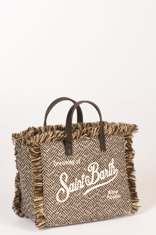 Mc2 Saint Barth Borsa Vanity Mini Marrone/beige Donna-2