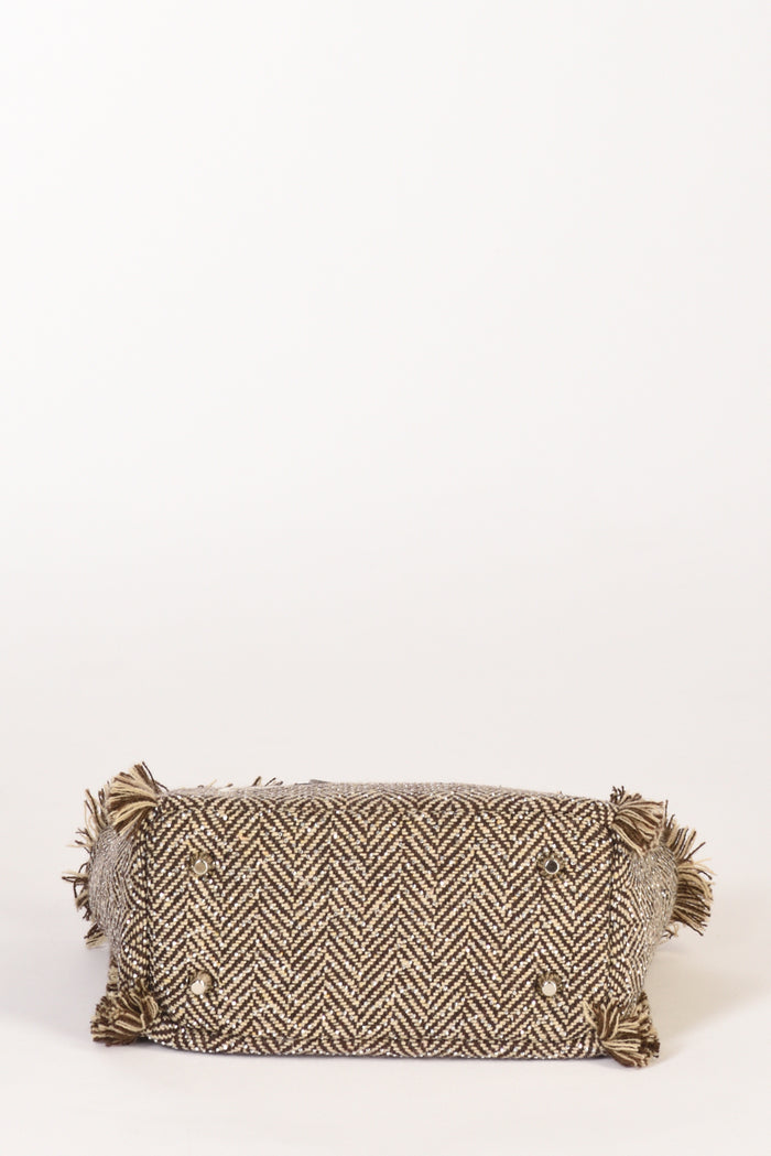 Mc2 Saint Barth Borsa Vanity Mini Marrone/beige Donna - 5
