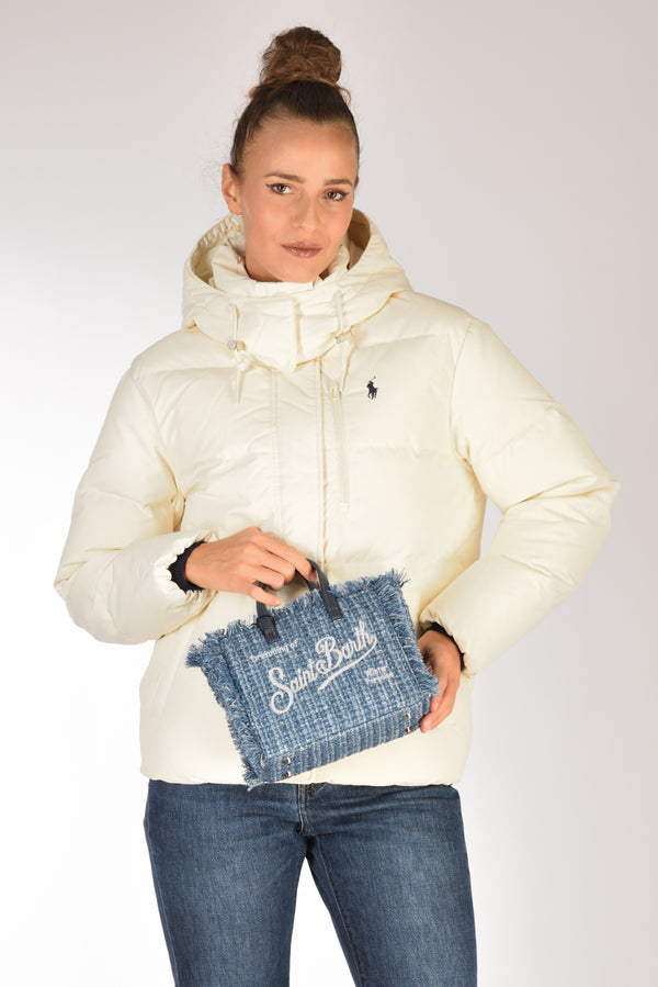 Mc2 Saint Barth Borsa Vanity Mini Azzurro Scuro Donna-2
