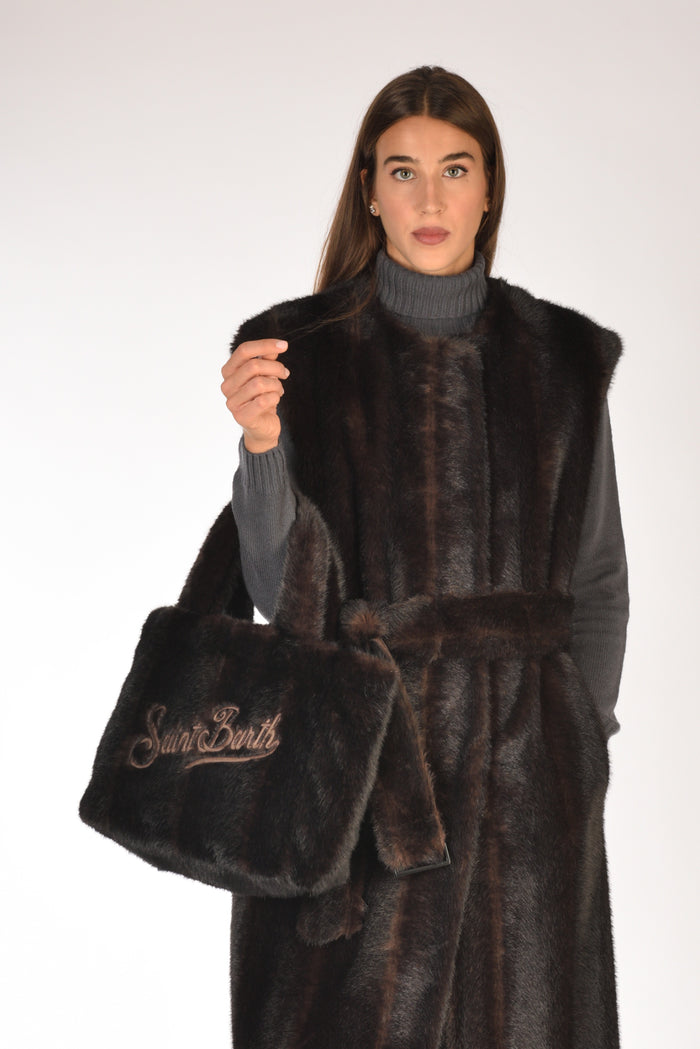 Mc2 Saint Barth Borsa Colette Marrone Donna - 2