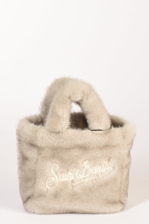 Mc2 Saint Barth Borsa Vanity Grigio/bianco Donna