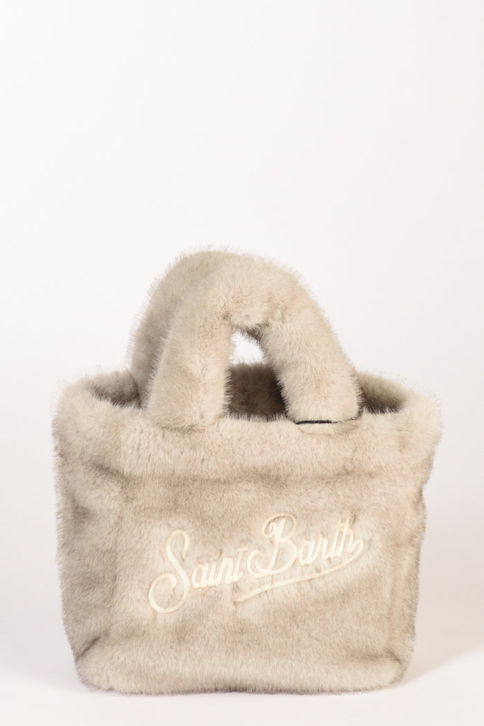 Mc2 Saint Barth Borsa Vanity Grigio/bianco Donna - 1