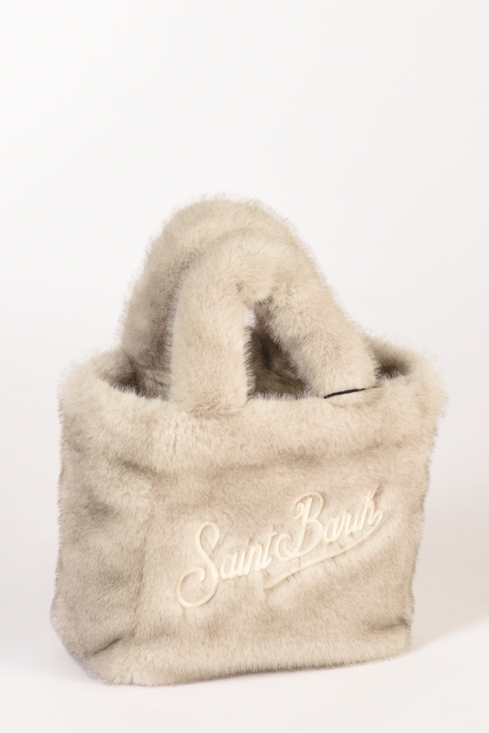 Mc2 Saint Barth Borsa Vanity Grigio/bianco Donna - 2