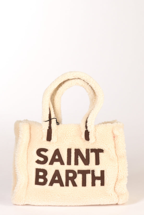 Mc2 Saint Barth Borsa Colette Bianco/marrone Donna