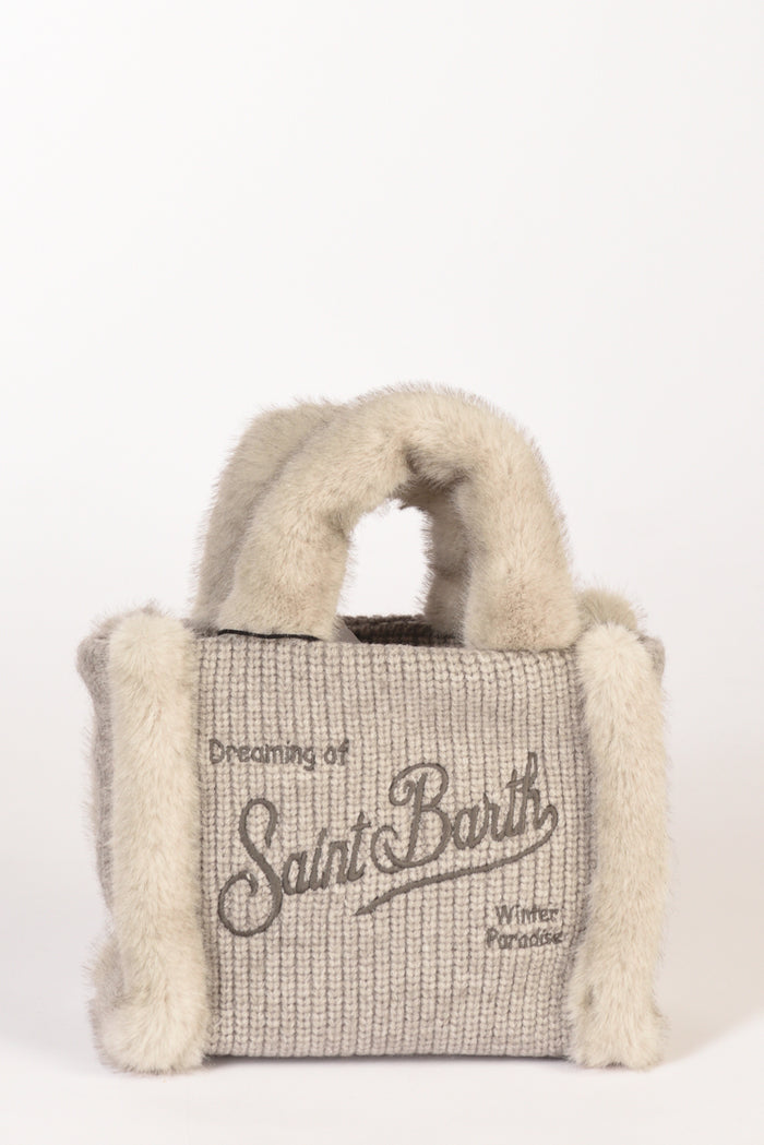 Mc2 Saint Barth Borsa Vanity Mini Grigio Donna - 1