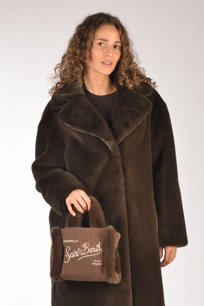 Mc2 Saint Barth Borsa Vanity Mini Marrone Donna - 2