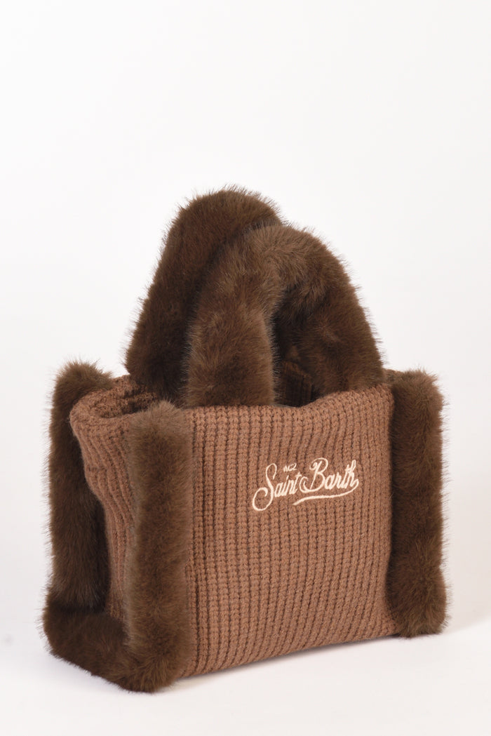 Mc2 Saint Barth Borsa Vanity Mini Marrone Donna - 3