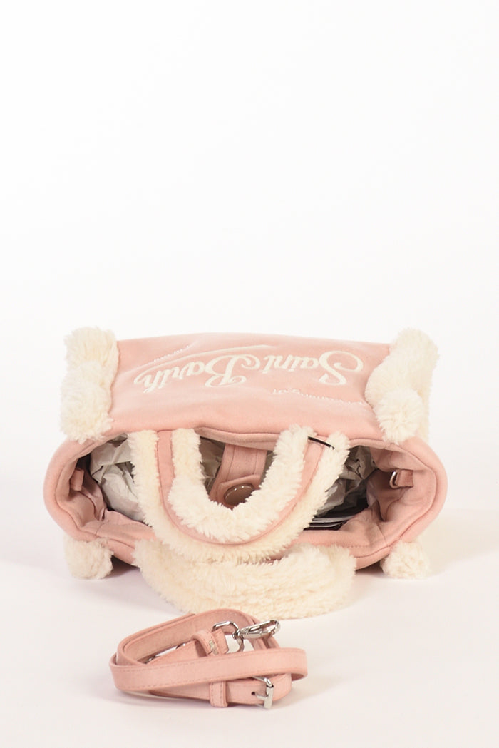 Mc2 Saint Barth Borsa Vanity Mini Rosa/bianco Donna - 5
