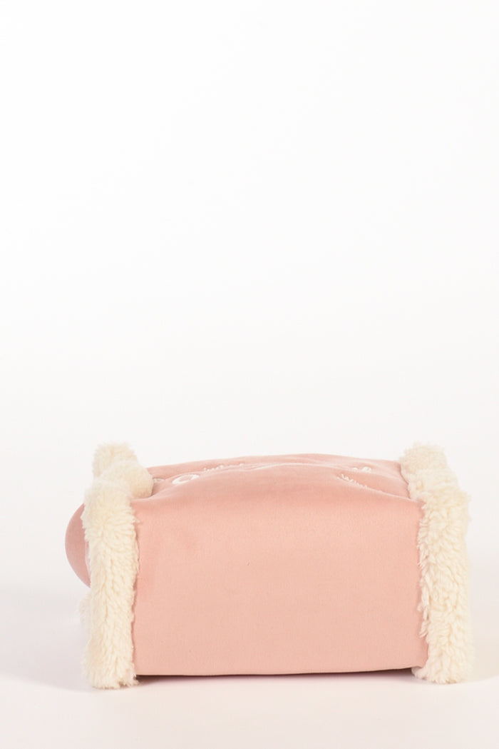 Mc2 Saint Barth Borsa Vanity Mini Rosa/bianco Donna - 6