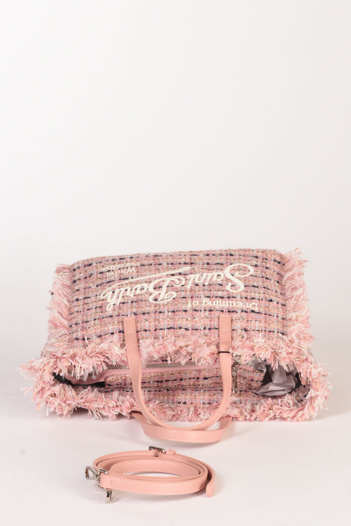 Mc2 Saint Barth Borsa Colette Rosa/multicolor Donna - 5