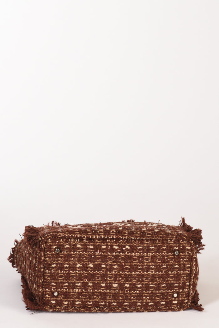 Mc2 Saint Barth Borsa Colette Marrone/beige Donna - 6