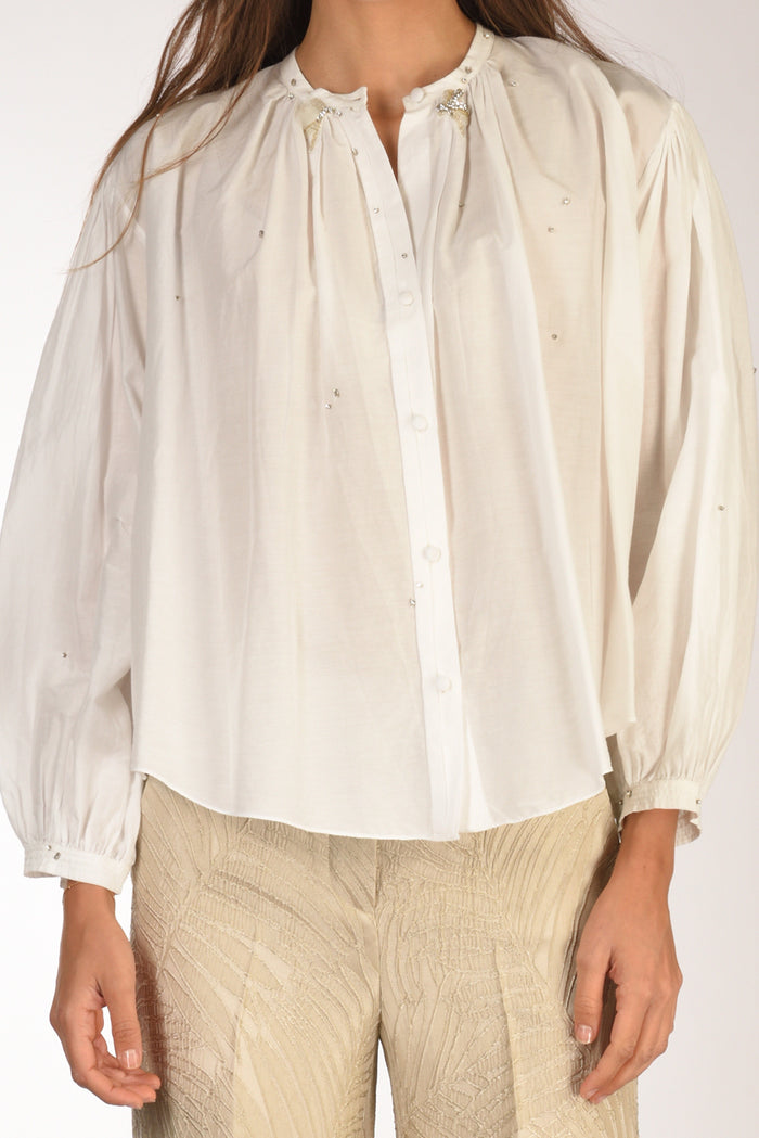 Forte Forte Camicia Ricamo Bianco Donna - 3