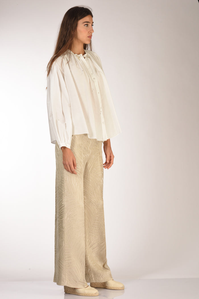 Forte Forte Camicia Ricamo Bianco Donna - 4