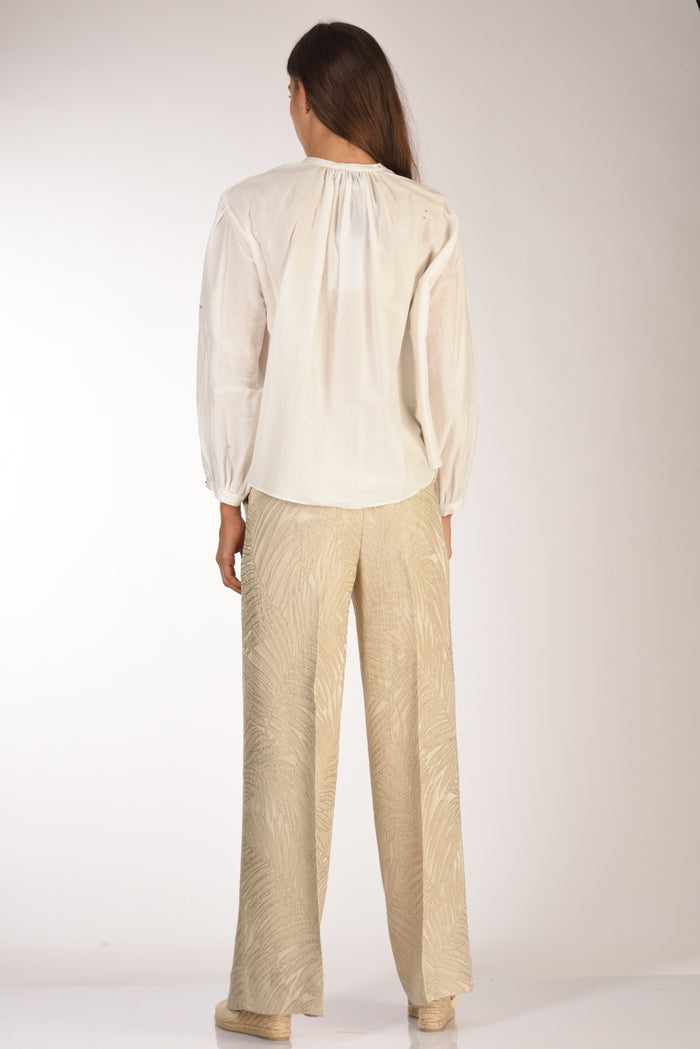 Forte Forte Camicia Ricamo Bianco Donna - 5