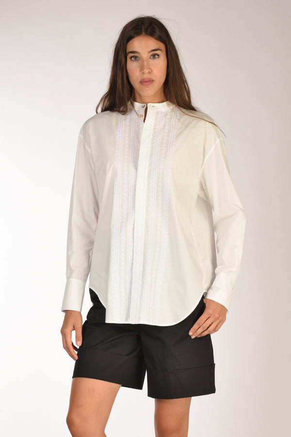 Forte Forte Camicia Coreana Bianco Donna