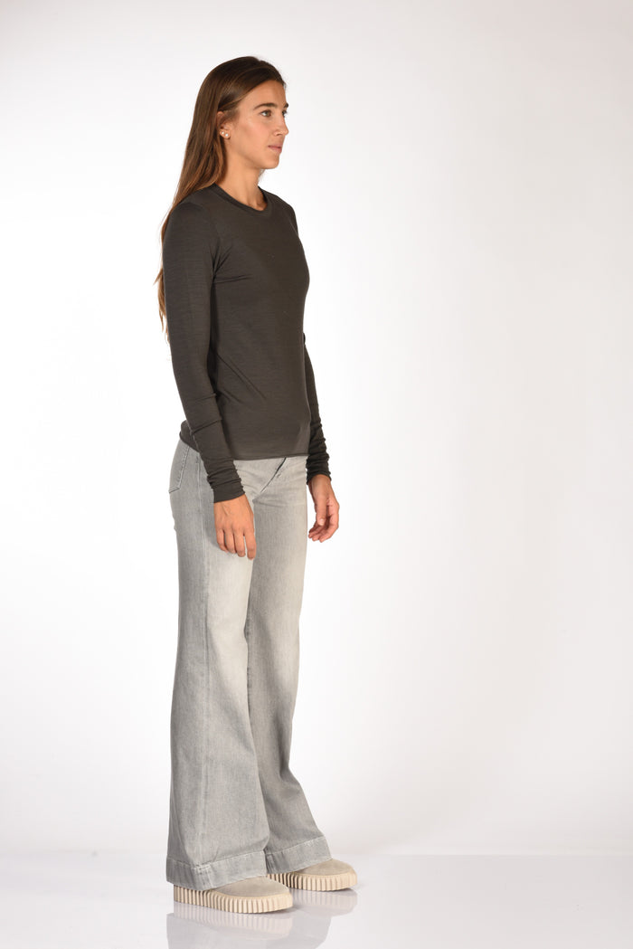 Shirt C Zero Tshirt Maglia Grigio Donna - 4