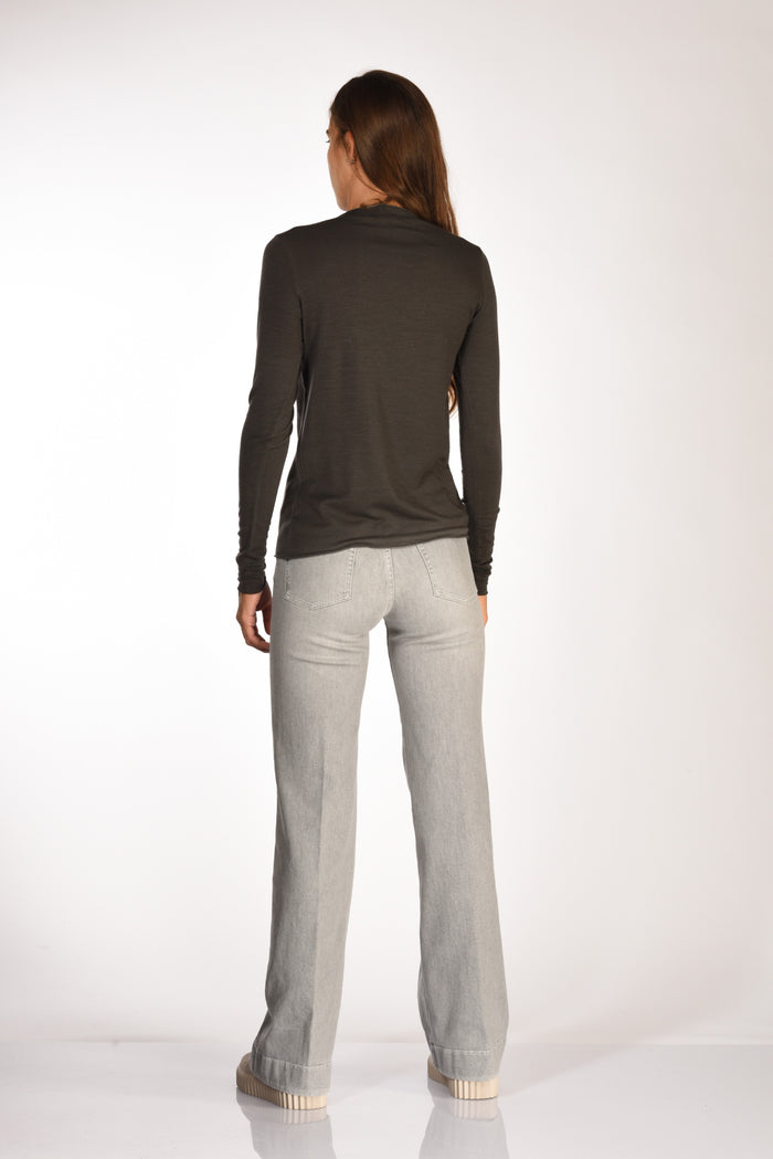 Shirt C Zero Tshirt Maglia Grigio Donna - 5