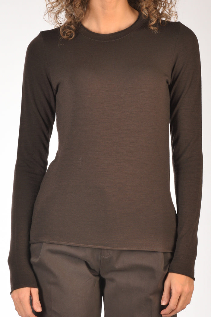 Shirt C Zero Tshirt Maglia Marrone Donna - 3