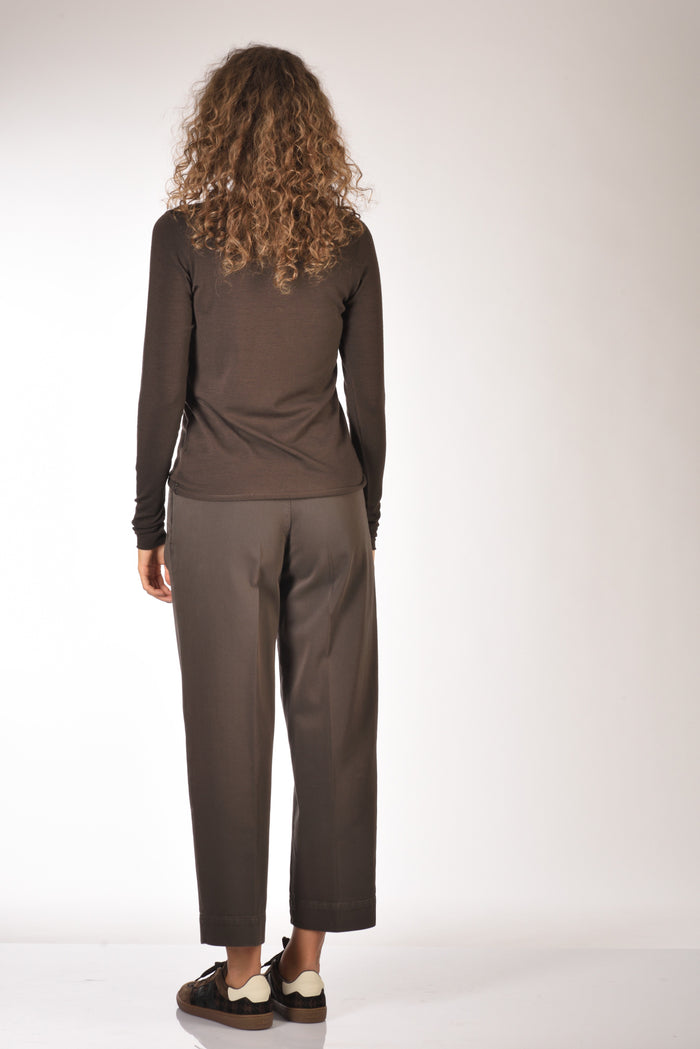 Shirt C Zero Tshirt Maglia Marrone Donna - 5