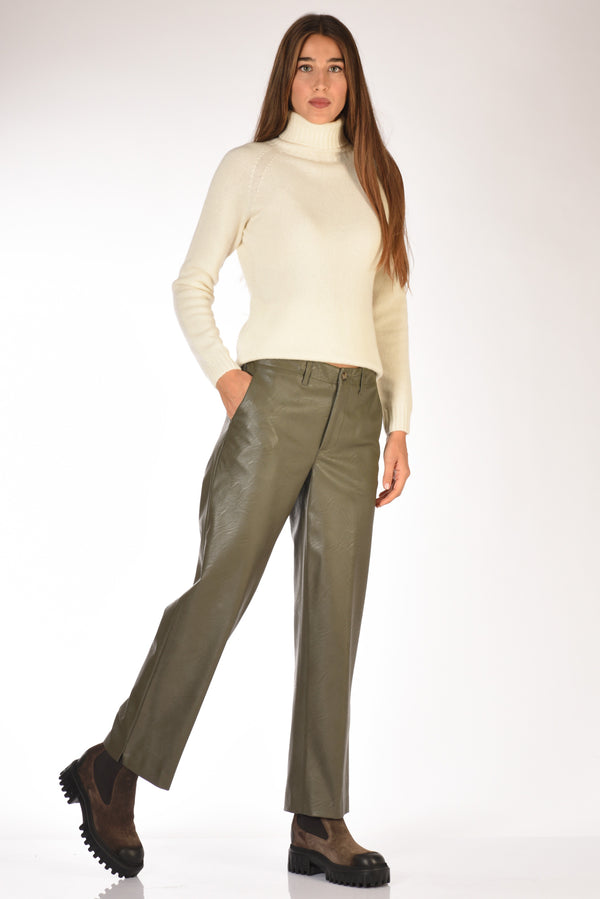 Kiltie Pantaloni Parigi Verde Donna-2