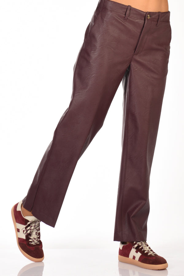 Kiltie Pantaloni Parigi Bordeaux Donna