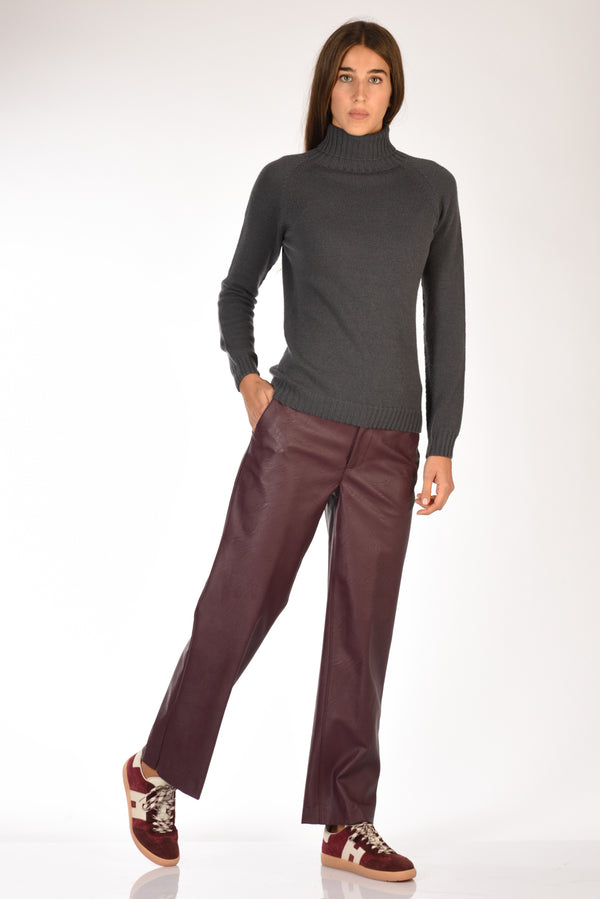 Kiltie Pantaloni Parigi Bordeaux Donna-2