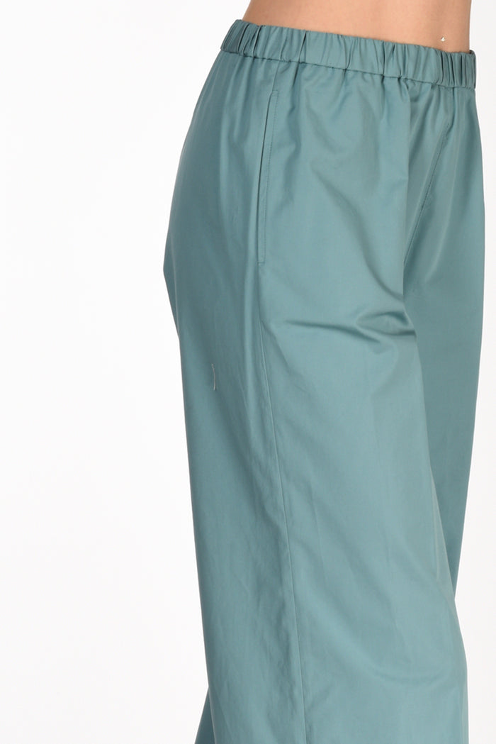 Aspesi Pantalone Elastico Azzurro Donna - 4