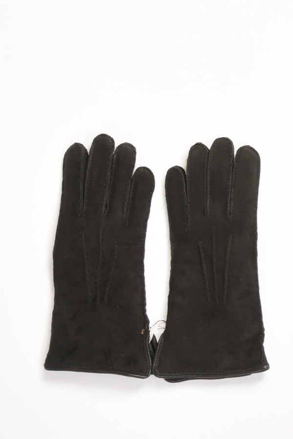 Alpo Guanti Montone Nero Donna