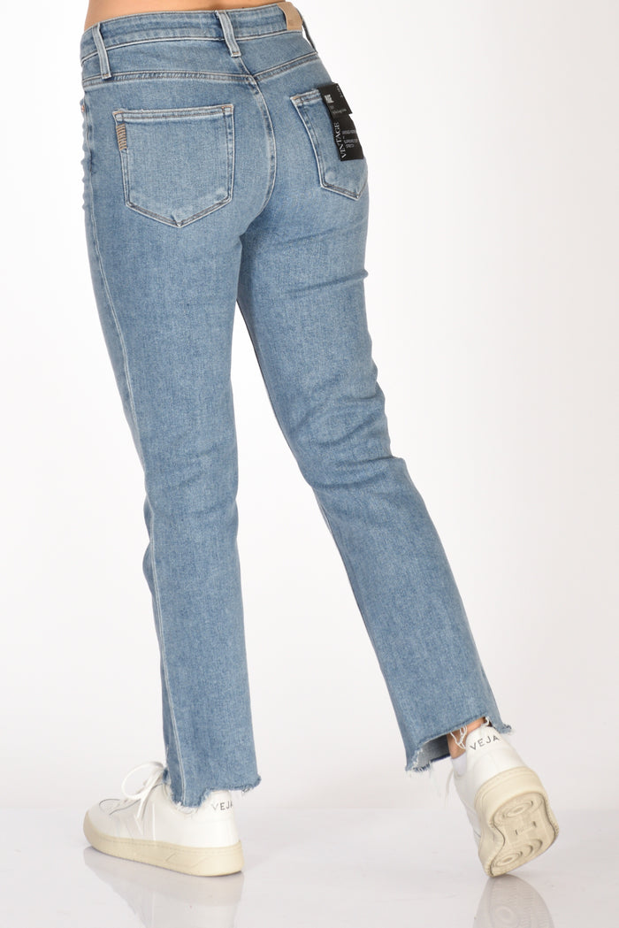 Paige Jeans Cindy Azzurro Donna - 6