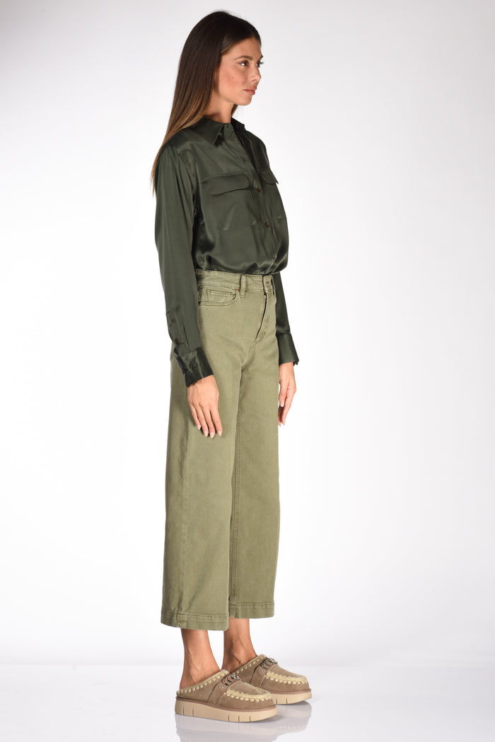 Equipment Camicia Verde Donna - 4