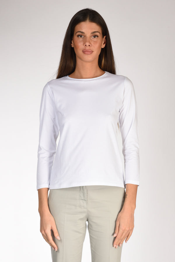 Shirt C Zero Tshirt Girocollo Bianco Donna-2