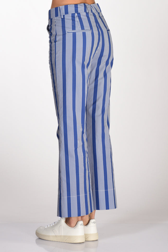 True Royal Pantalone Riviera Blu/bianco Donna - 6