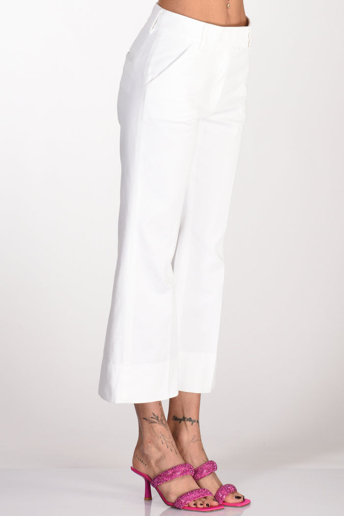 True Royal Pantalone Bianco Donna - 4