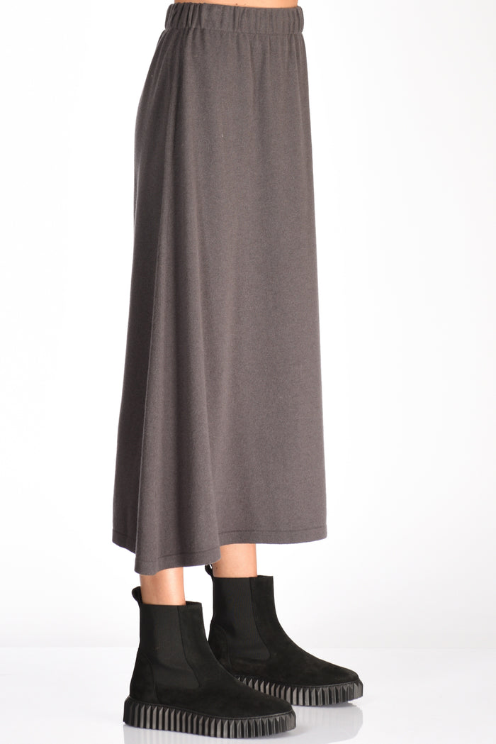Fabiana Filippi Gonna Di Maglia Grigio Scuro Donna - 5