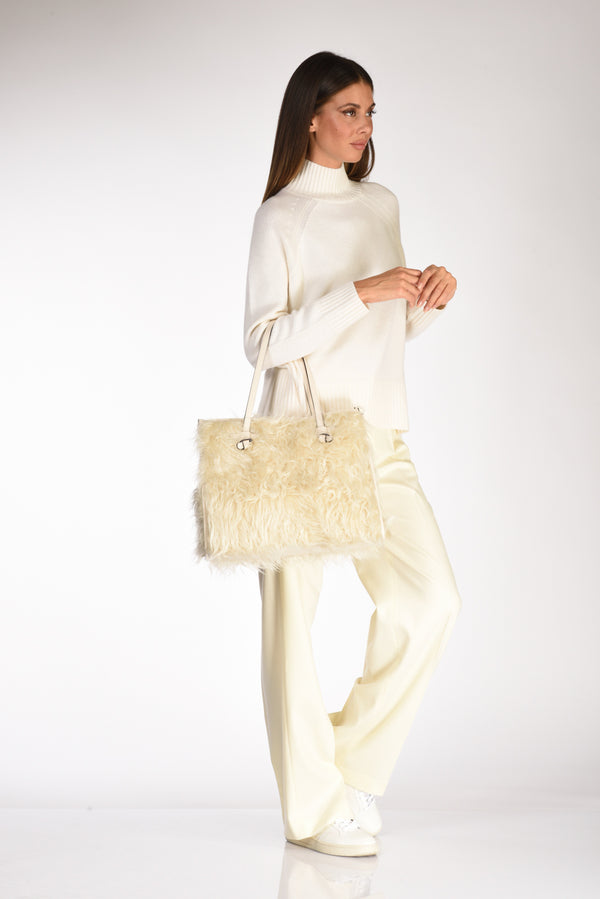 Gianni Chiarini Marcella Ecofur Bianco Naturale Donna-2