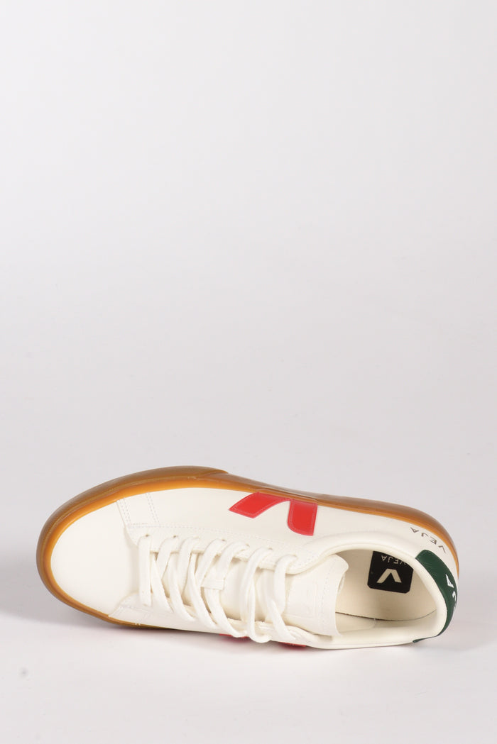 Veja Sneakers Campo Bianco/rosso Donna - 6