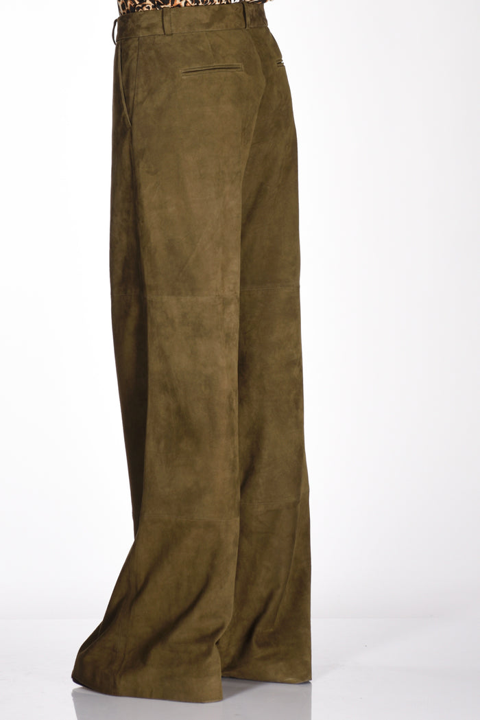 Kiltie Pantalone Andrea Verde Militare Donna - 6