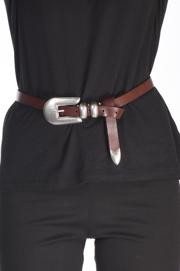 Gavazzeni Brown Belt for Women