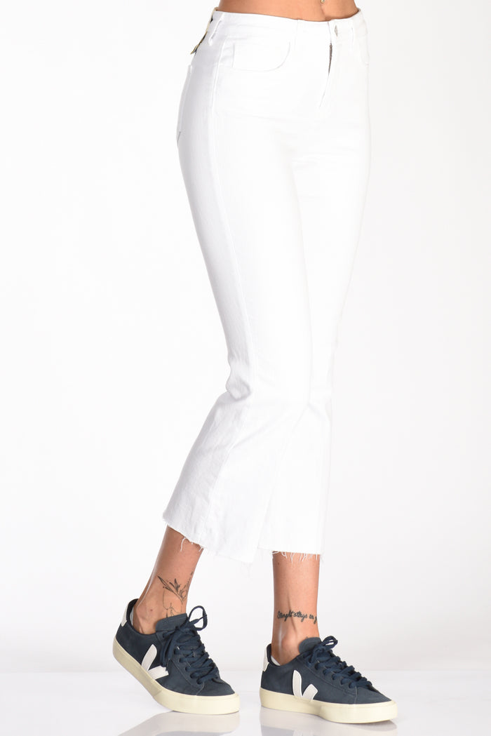 L'agence Jeans Bianco Donna - 1