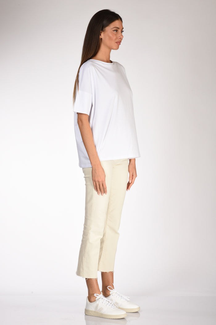 Shirt C Zero Tshirt Girocollo Bianco Donna - 4