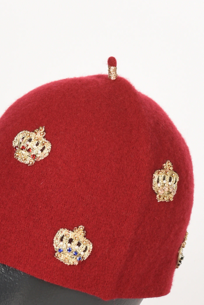 Le Chapeau Cappello Decorato Rosso Donna - 2