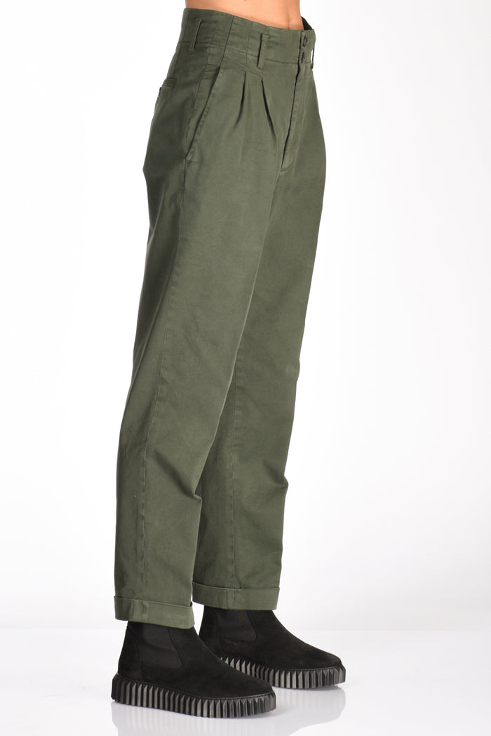 Aspesi Pantaloni Verde Donna - 4