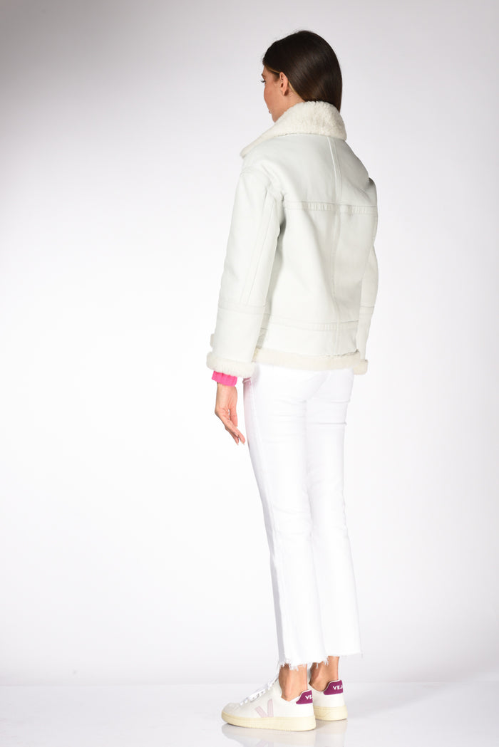 Sword Aviator Jkt Bianco Naturale Donna - 5